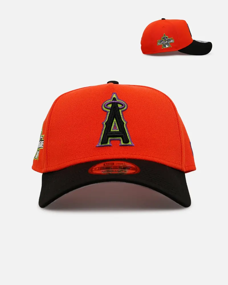 New Era Los Angeles Angels 'Halloween' 9Forty A-Frame Snapback Orange/Black 1