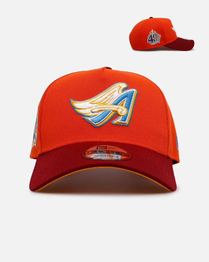 New Era Los Angeles Angels 'Horizon' 9Forty A-Frame Snapback Orange 1