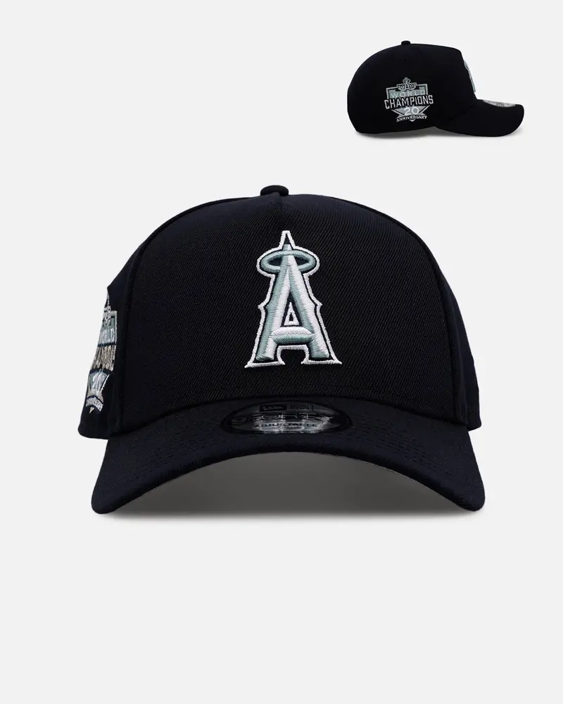 New Era Los Angeles Angels 'Midnight Navy' 9Forty A-Frame Snapback Midnight Navy 1