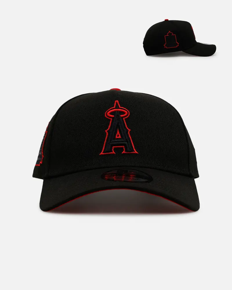 New Era Los Angeles Angels 'Outline' 9Forty A-Frame Snapback Black 1