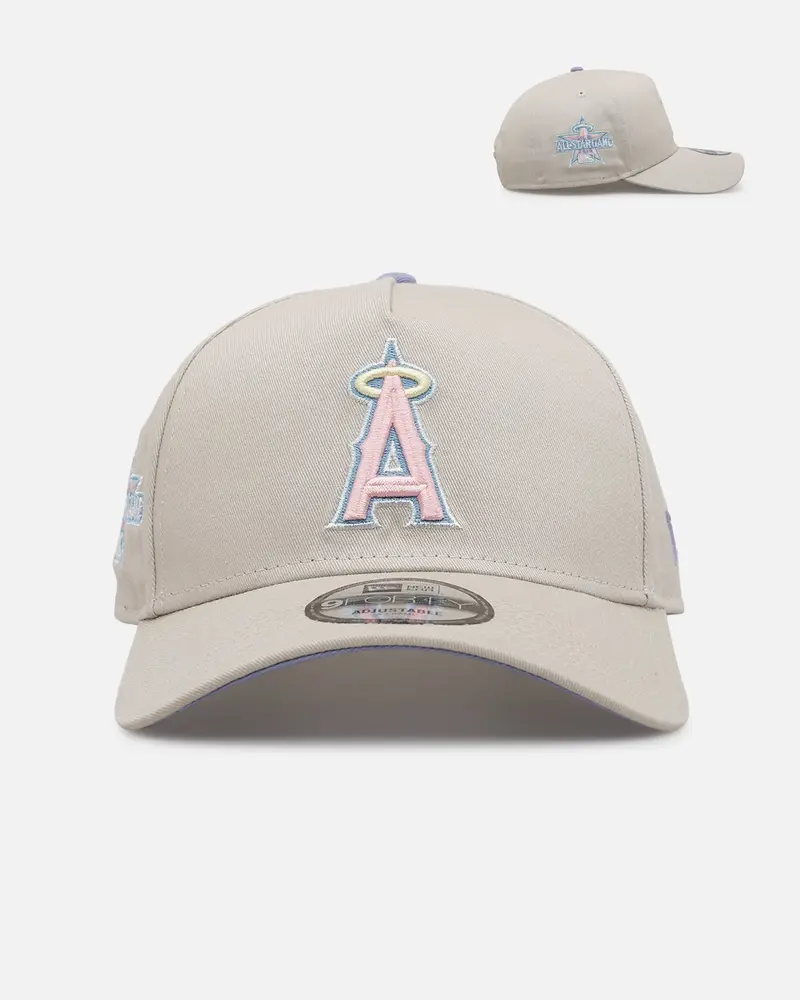 New Era Los Angeles Angels 'Pastel 2.0' 9Forty A-Frame Snapback Stone 1