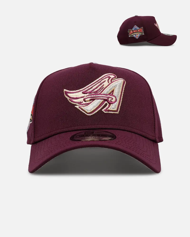 New Era Los Angeles Angels 'Plum' 9Forty A-Frame Snapback Plum 1