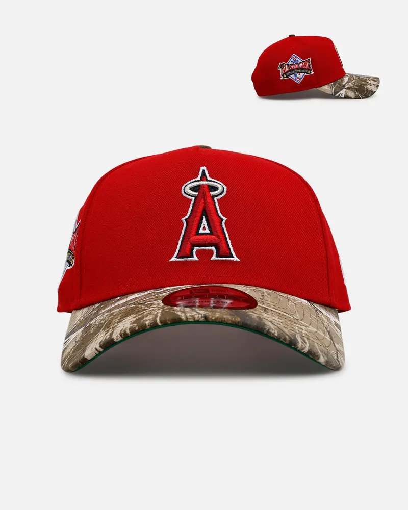 New Era Los Angeles Angels 'Realtree Visor' 9Forty A-Frame Snapback Official Team Color 1