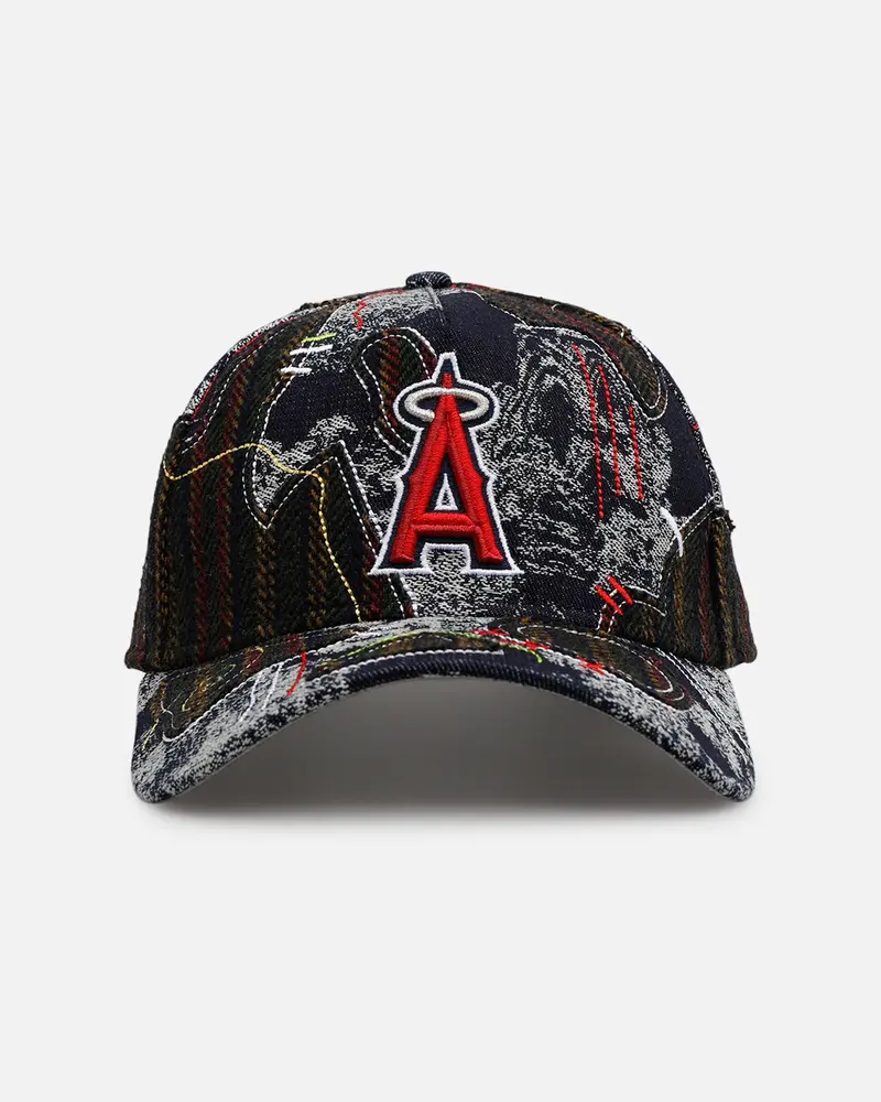 New Era Los Angeles Angels 'Running Stitch' 9Forty A-Frame Snapback Multi 1