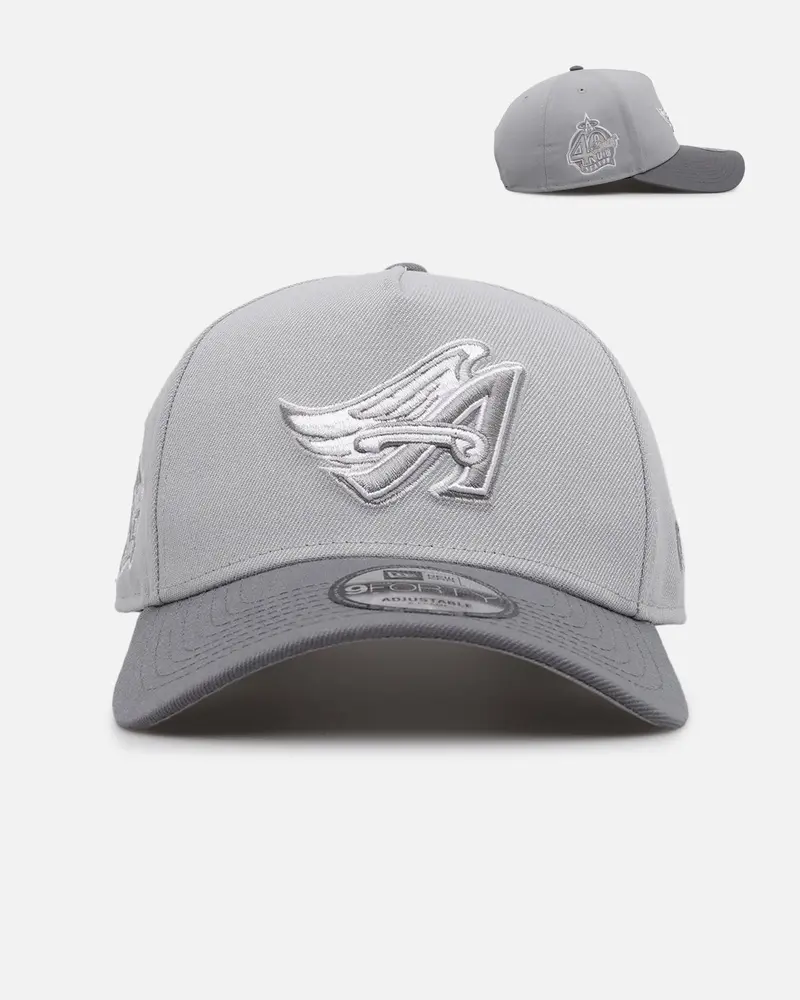 New Era Los Angeles Angels 'Smoke' 9Forty A-Frame Snapback Smoke 1