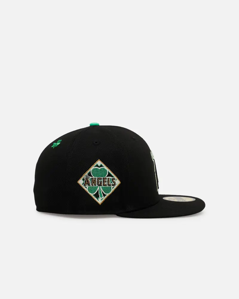 New Era Los Angeles Angels 'St. Patrick's Day' 59Fifty Fitted Black/Green 3