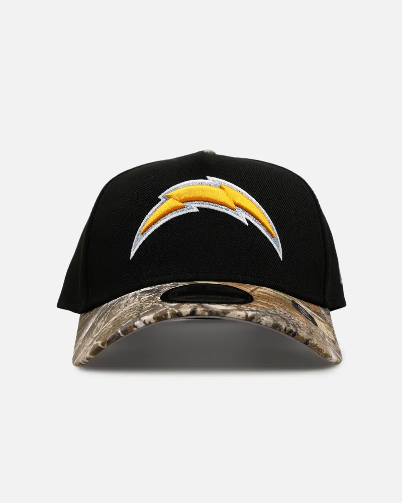 New Era Los Angeles Chargers 'Black Crown Realtree Visor' 9Forty A-Frame Snapback Realtree Edge/Black 1