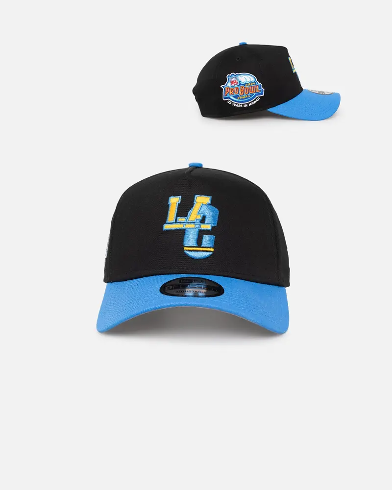 New Era Los Angeles Chargers 'Nfl City Originals' 9Forty A-Frame Snapback Black/Otc 1