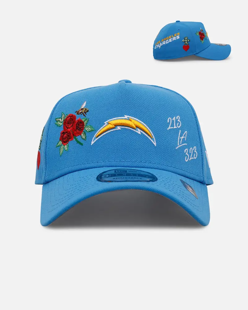 New Era Los Angeles Chargers 'One Love' 9Forty A-Frame Snapback Official Team Color 1