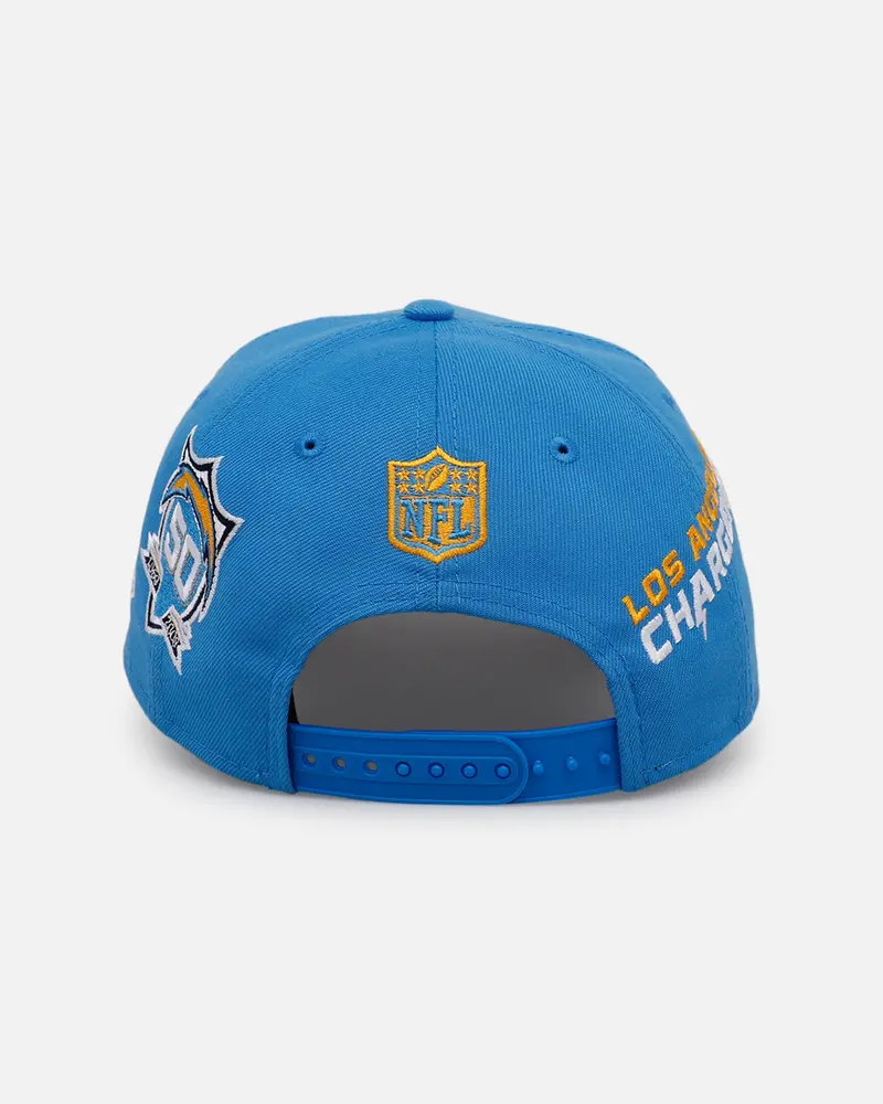New Era Los Angeles Chargers 'One Love' 9Forty A-Frame Snapback Official Team Color 2