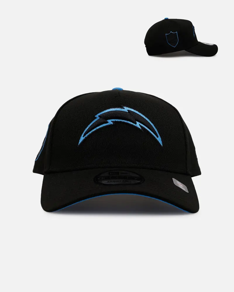 New Era Los Angeles Chargers 'Outline' 9Forty A-Frame Snapback Black 1