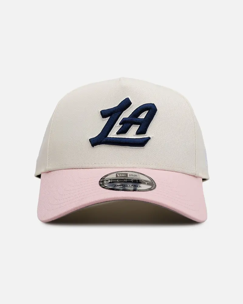 New Era Los Angeles Clippers 'Pink Lemonade' 9Forty A-Frame Snapback Pink/Yellow 1