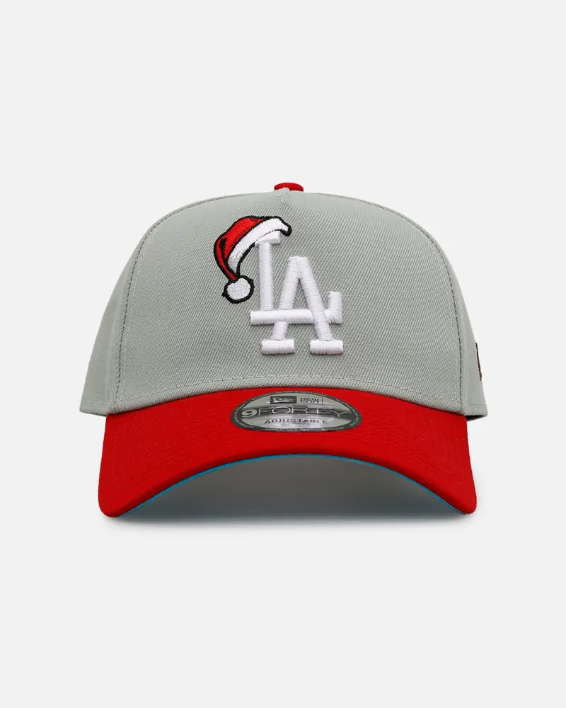 New Era Los Angeles Dodgers 'All I Want For Christmas' 9Forty A-Frame Snapback Green/Red 1