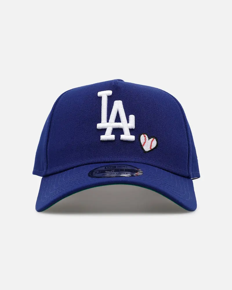 New Era Los Angeles Dodgers 'Baseball Hearts' 9Forty A-Frame Snapback Official Team Color 1
