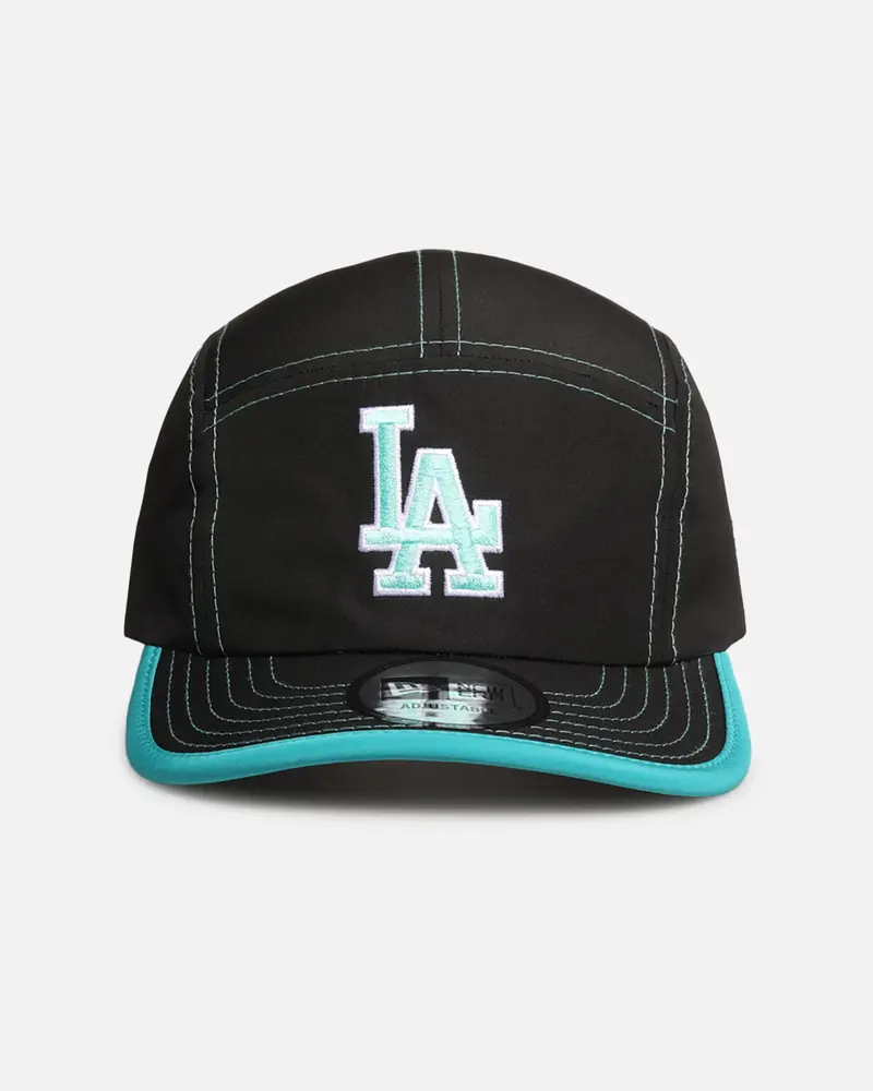 New Era Los Angeles Dodgers 'Black Aqua' Camper Strapback Black/Aqua 1