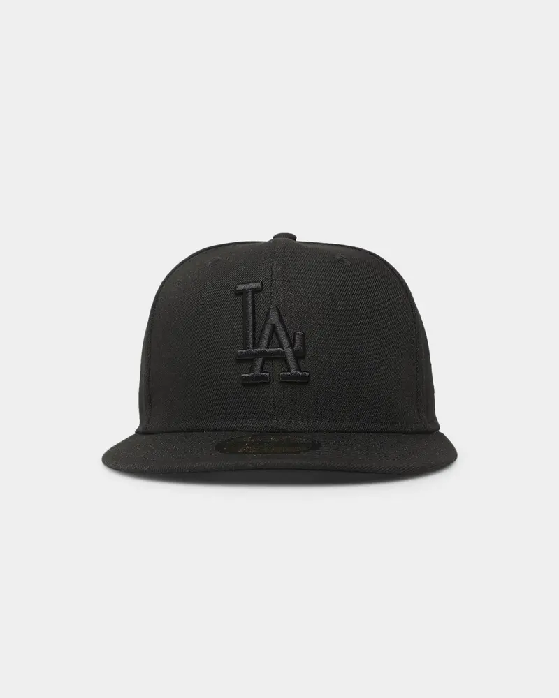 New Era Los Angeles Dodgers 'Black On Black' 59Fifty Fitted Black/Black 1