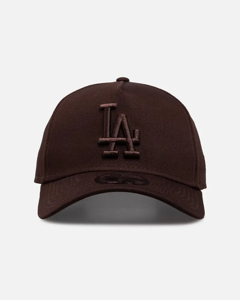 New Era Los Angeles Dodgers 'Burnt Wood' 9Forty A-Frame Snapback Burnt Wood 1