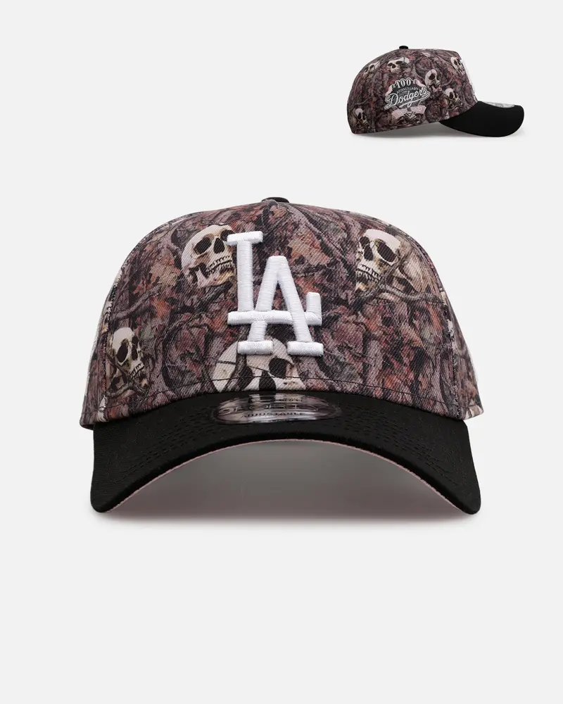 New Era Los Angeles Dodgers 'Camo Skulls' 9Forty A-Frame Snapback Camo 1
