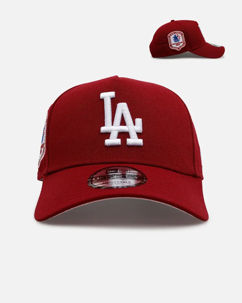 New Era Los Angeles Dodgers 'Candy Apple' 9Forty A-Frame Snapback Cardinal 1