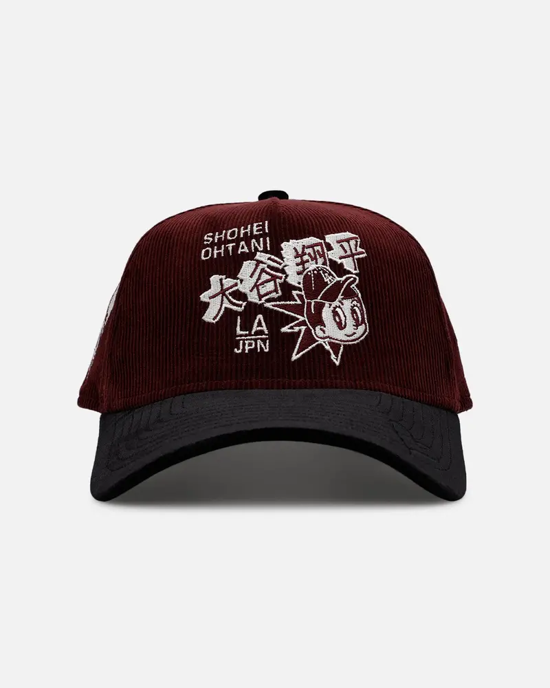 New Era Los Angeles Dodgers 'Certified Lover 2.0' Ohtani 9Forty A-Frame Snapback Maroon 1