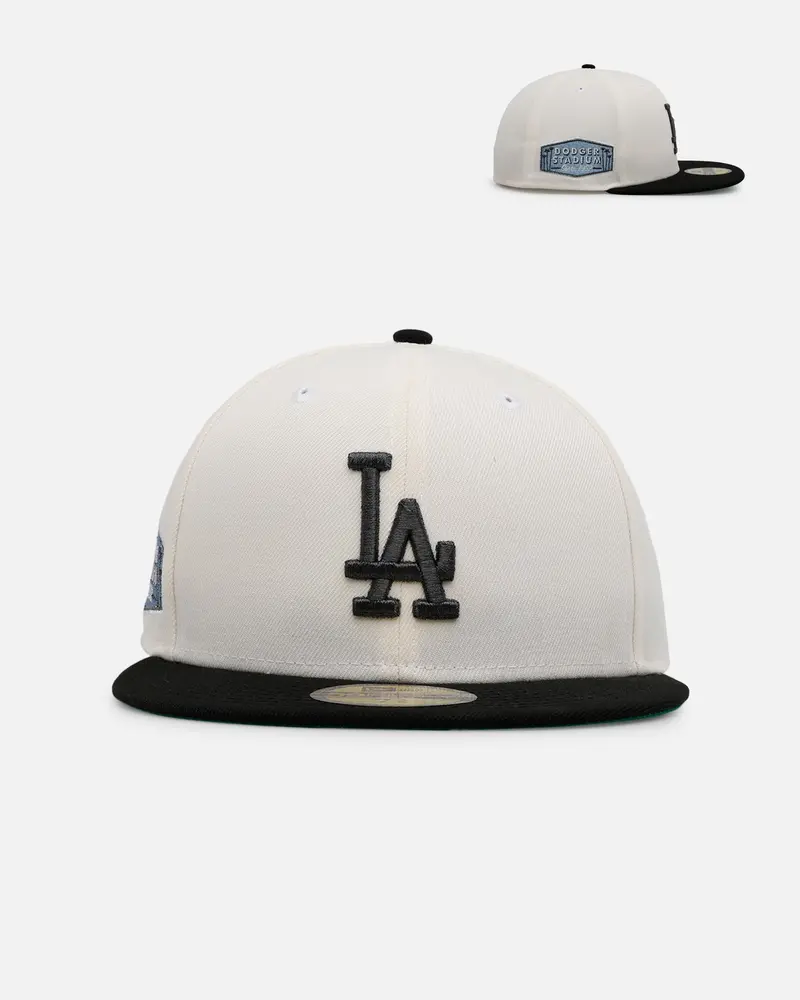New Era Los Angeles Dodgers 'Chrome Black Metallic' 59Fifty Fitted Chrome/Black 1