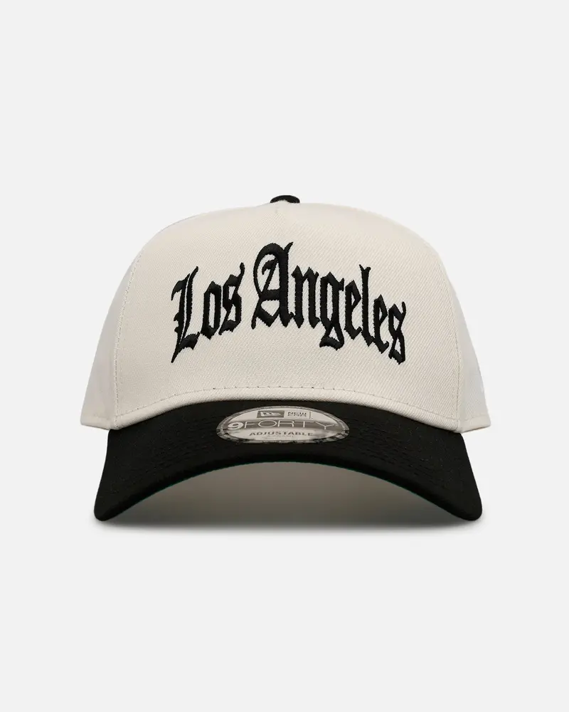 New Era Los Angeles Dodgers 'City Pack' 9Forty A-Frame Snapback Chrome/Black 1