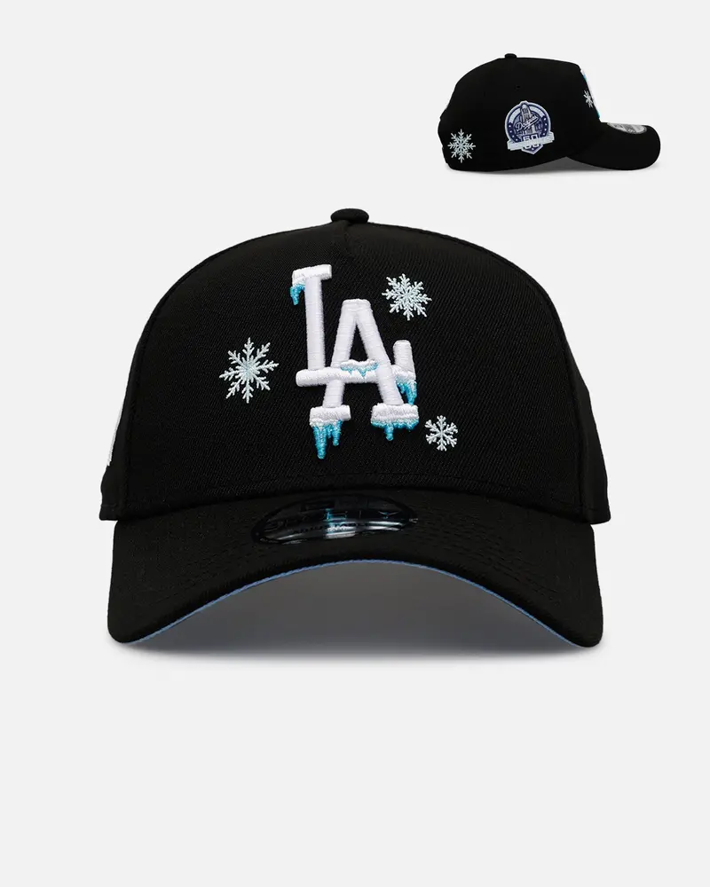New Era Los Angeles Dodgers 'Cold As Ice' 9Forty A-Frame Snapback Black 1