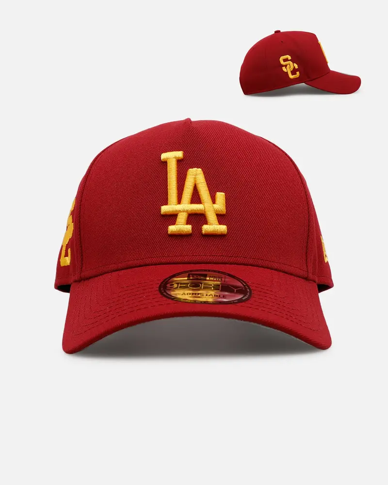 New Era Los Angeles Dodgers 'College Crossover' Usc 9Forty A-Frame Snapback Official Team Color 1
