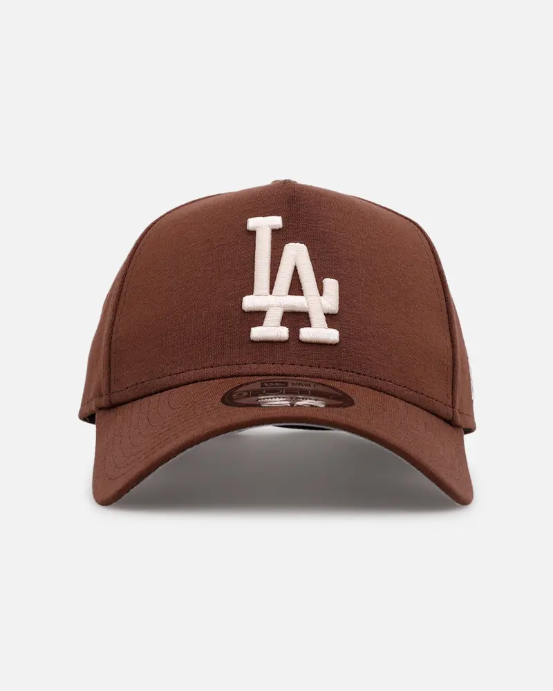 New Era Los Angeles Dodgers 'Cozy 2.0' 9Forty A-Frame Strapback Brown 1