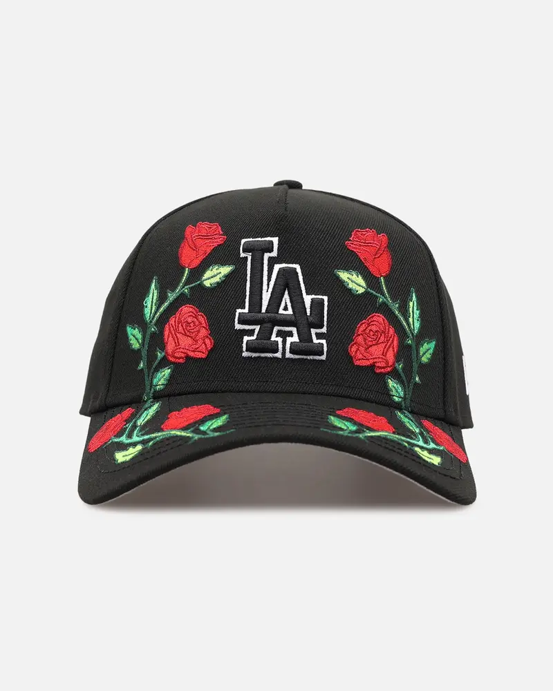 New Era Los Angeles Dodgers 'Garden' 9Forty A-Frame Snapback Black 1