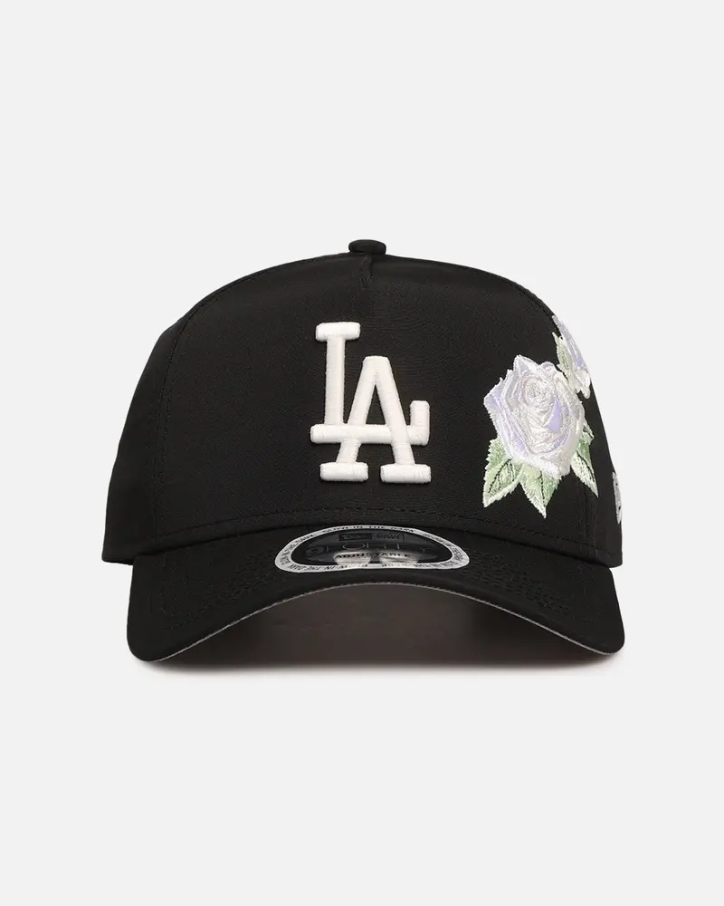New Era Los Angeles Dodgers 'Glow Rose' 9Forty A-Frame Snapback Black 1