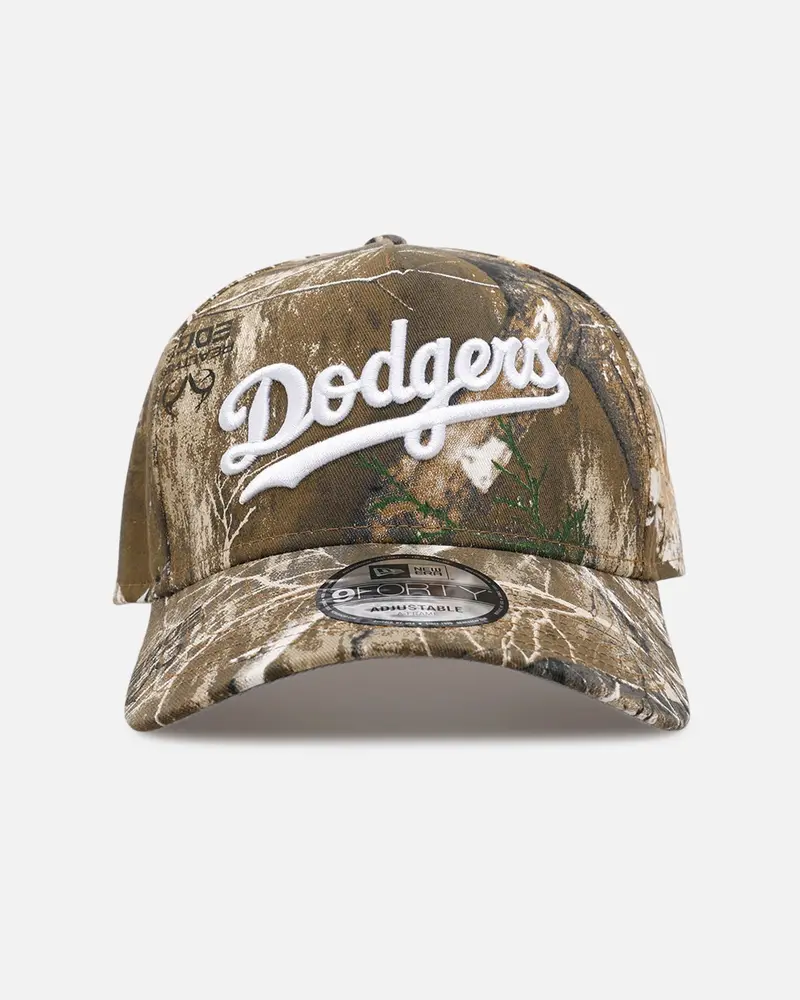 New Era Los Angeles Dodgers 'Great Outdoors Part Ii' 9Forty A-Frame Snapback Real Tree Camo 1