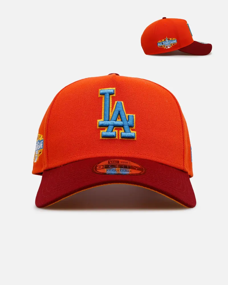 New Era Los Angeles Dodgers 'Horizon' 9Forty A-Frame Snapback Orange 1