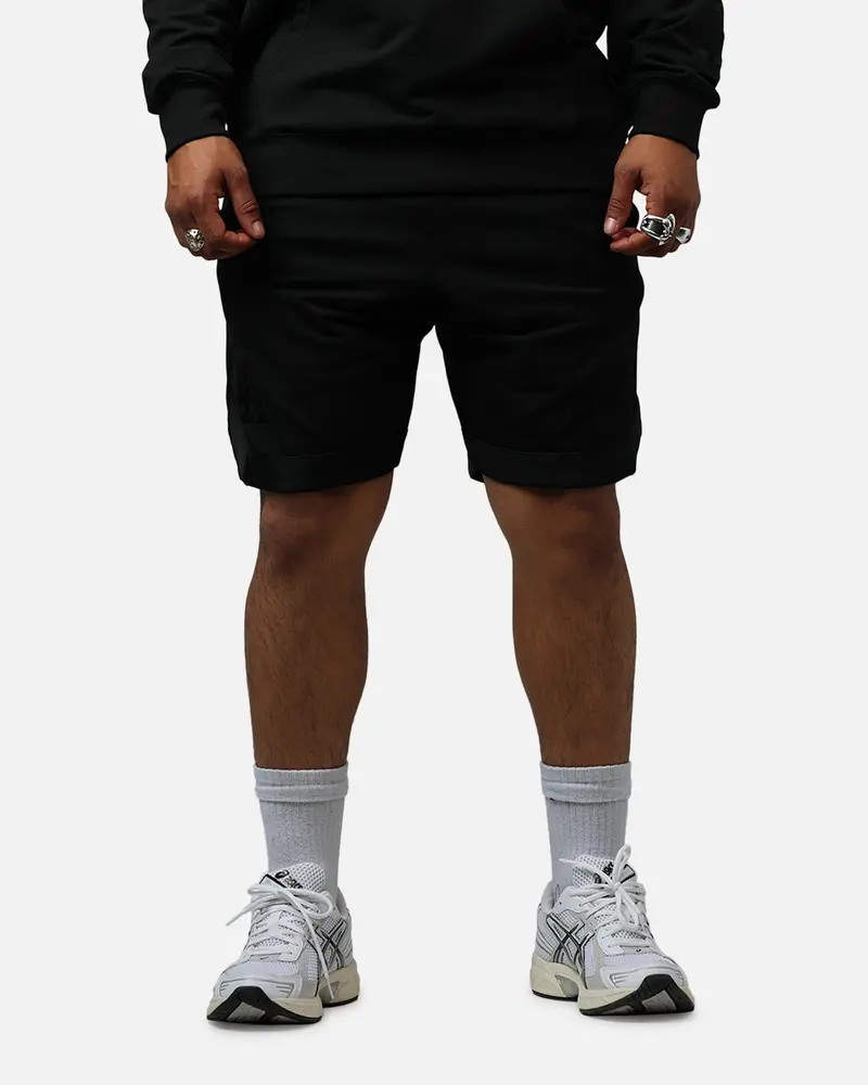 New Era Los Angeles Dodgers Logo Select Shorts Black/Black 1