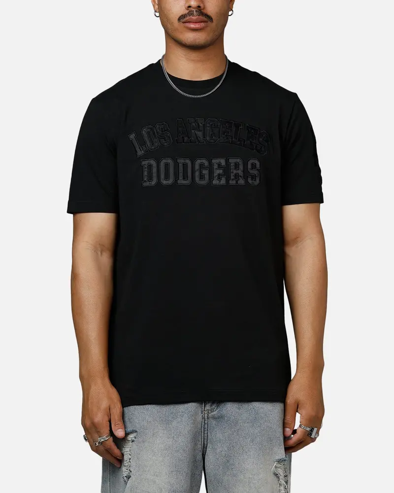 New Era Los Angeles Dodgers Logo Select T-Shirt Black/Black 1