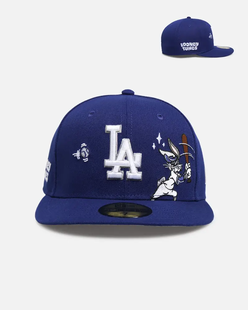 New Era Los Angeles Dodgers 'Looney Tunes' 59Fifty Fitted Dark Blue 1