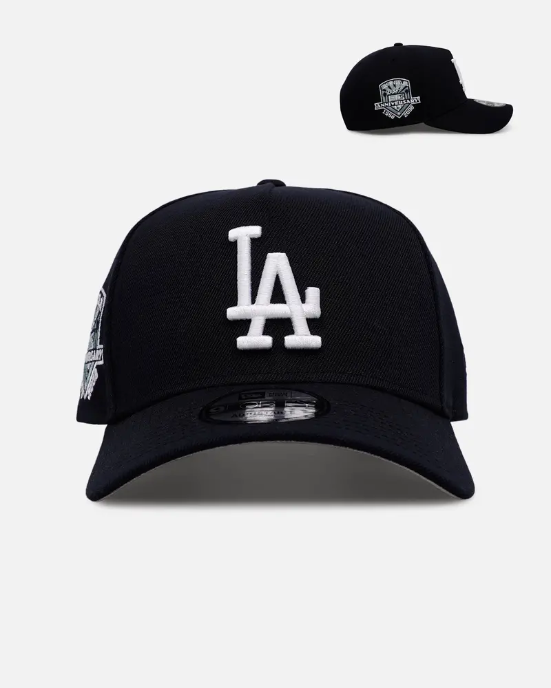 New Era Los Angeles Dodgers 'Midnight Navy' 9Forty A-Frame Snapback Midnight Navy 1
