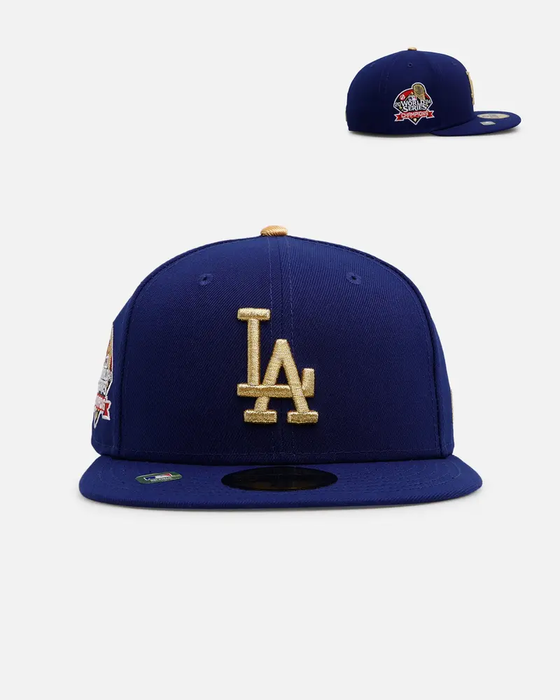 New Era Los Angeles Dodgers 'Mlb Gold' 59Fifty Fitted Royal 1