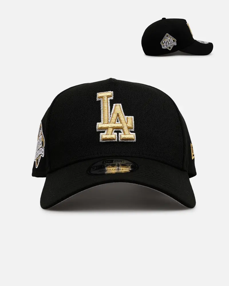 New Era Los Angeles Dodgers 'New Year's Eve' 9Forty A-Frame Snapback Gold/Silver 1