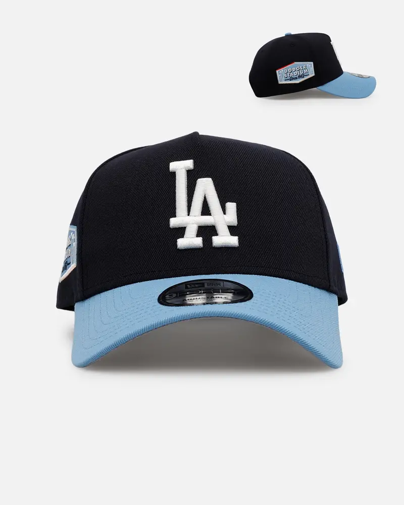 New Era Los Angeles Dodgers 'Ocean' 9Forty A-Frame Snapback Navy/Sky Blue 1