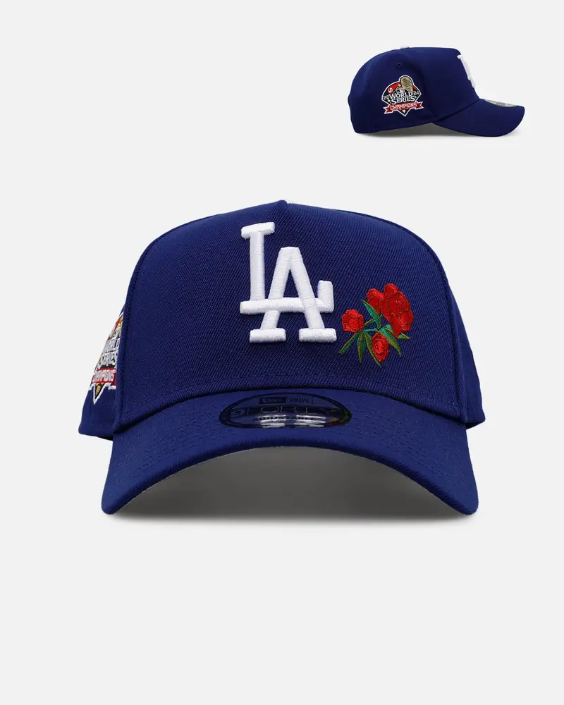 New Era Los Angeles Dodgers 'Official Team Color Rose' 9Forty A-Frame Snapback Official Team Color 1