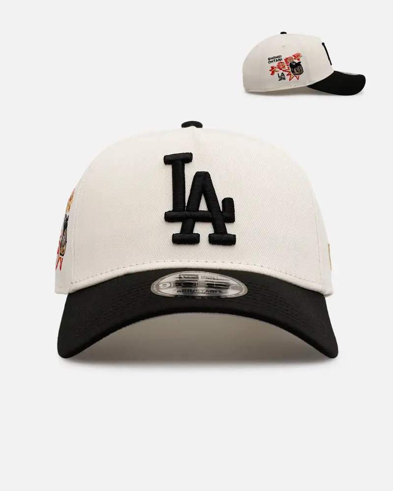 New Era Los Angeles Dodgers 'Ohtani Side Patch' Ohtani 9Forty A-Frame Snapback Chrome/Black 1