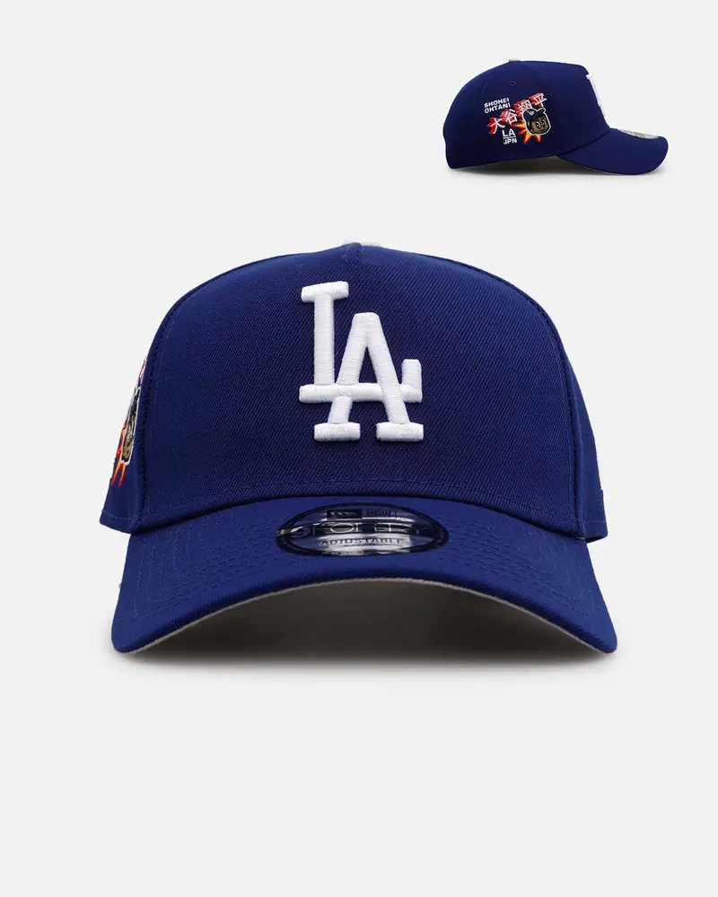 New Era Los Angeles Dodgers 'Ohtani Side Patch' Ohtani 9Forty A-Frame Snapback Dark Royal 1