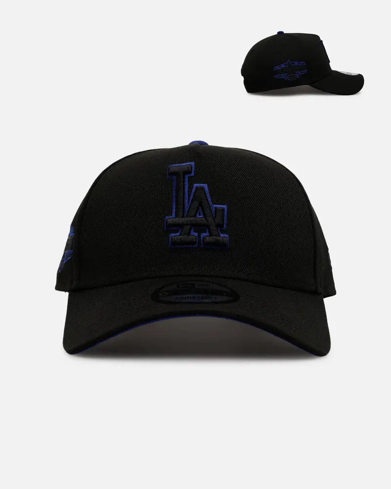 New Era Los Angeles Dodgers 'Outline' 9Forty A-Frame Snapback Black 1