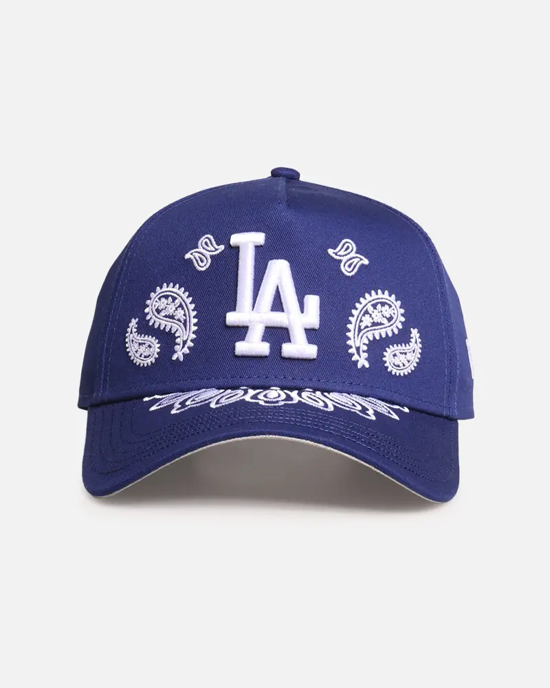 New Era Los Angeles Dodgers 'Paisley' 9Forty A-Frame Snapback Blue 1