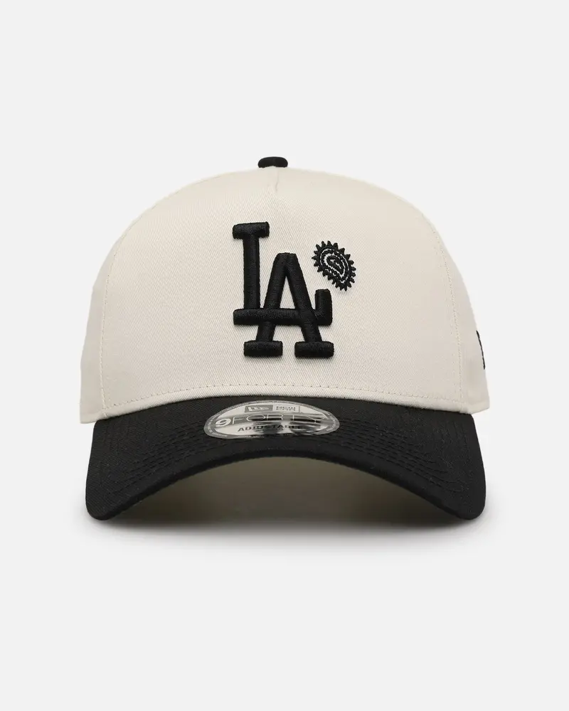 New Era Los Angeles Dodgers 'Paisley Hit' 9Forty A-Frame Snapback Chrome White/Black 1