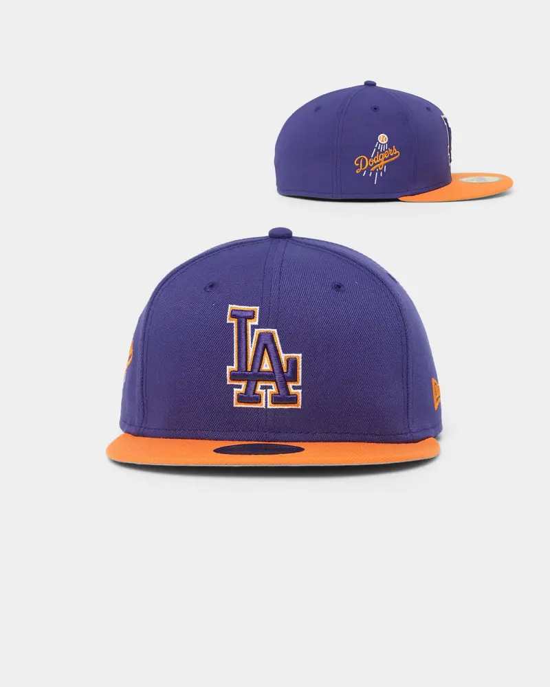 New Era Los Angeles Dodgers "Purple Valley" 59Fifty Fitted Purple/Orange 1