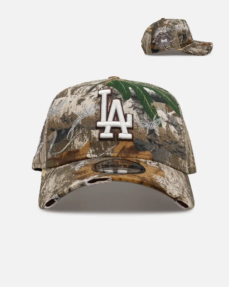 New Era Los Angeles Dodgers 'Realtree Grit 3.0' 9Forty A-Frame Snapback Realtree Edge 1