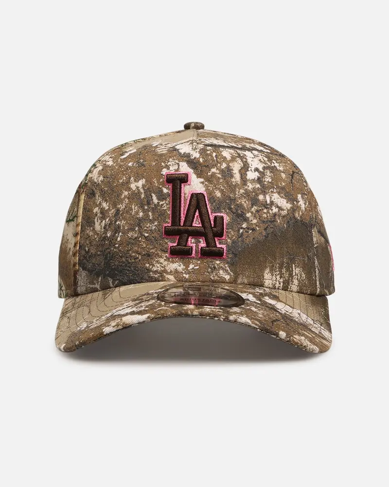 New Era Los Angeles Dodgers 'Realtree Pink' 9Forty A-Frame Snapback Real Tree/Pink 1