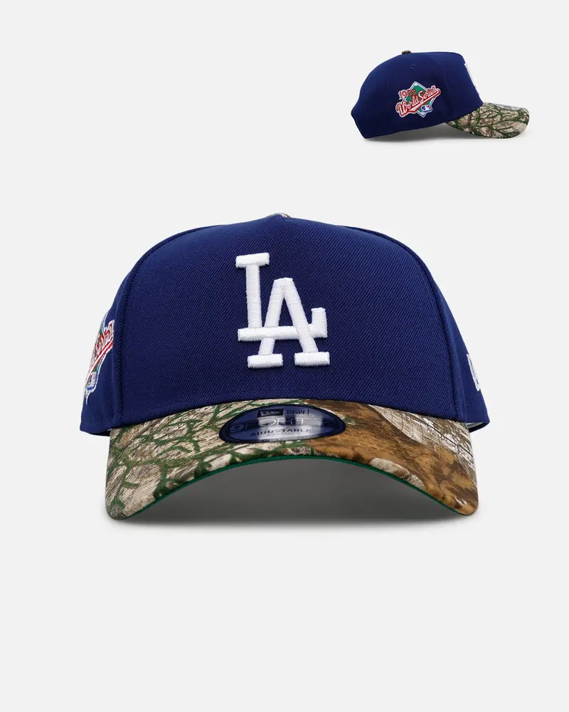 New Era Los Angeles Dodgers 'Realtree Visor' 9Forty A-Frame Snapback Official Team Color 1